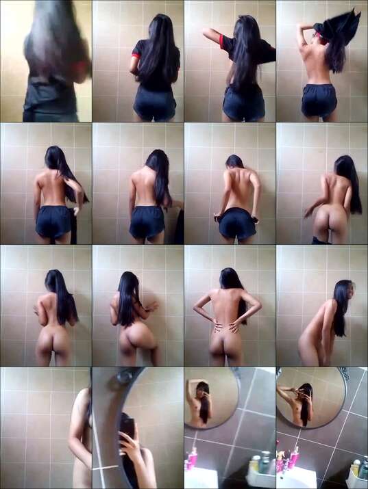 Video ABG Bugil di Kamar Mandi Mainin Memek