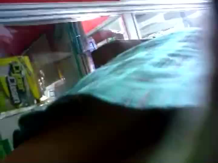 Video Intip Celana Dalam Supermarket-rok Hijau Toska Corak