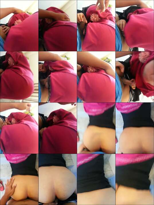Video Jilbab Blowjob Doggy di Tangga